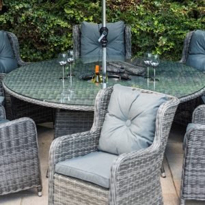 8 Seat Garden Dining Sets