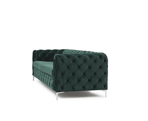 alegra green 3 seater sofa pt32632 wb3