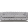 alegra grey plush 3 seater sofa pt32630 wb2