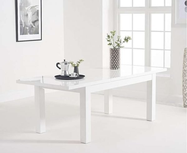 ava 160 220cm ext white dining table   pt36128   wr1 1