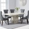 becca 160cm white dining table with fredo chairs wr1 1