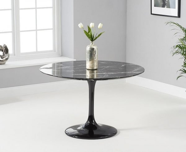 brittney 120cm round black dining table   pt30227 wr1 1