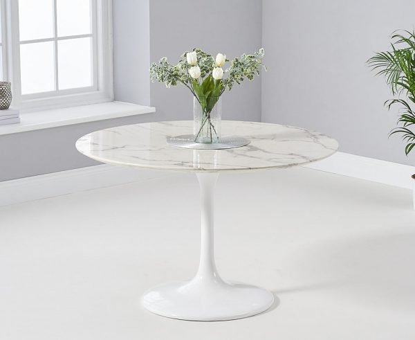 brittney 120cm white dining table   pt30226 wr1 1
