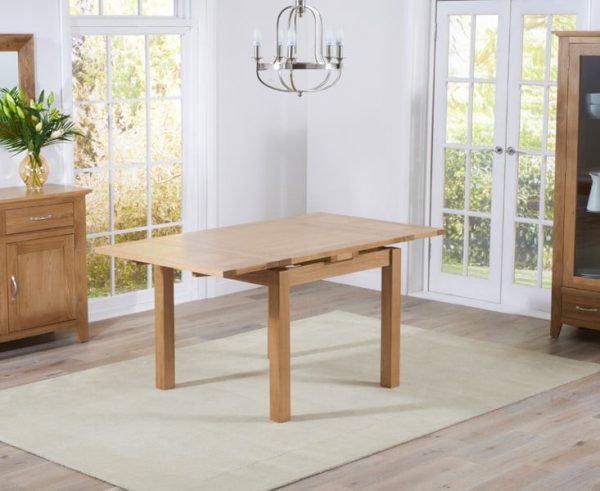 cambridge 90cm oak extending dining table 5 1