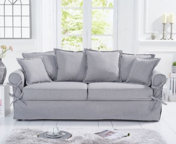 celia grey linen 3 seater sofa   pt33060 wr2