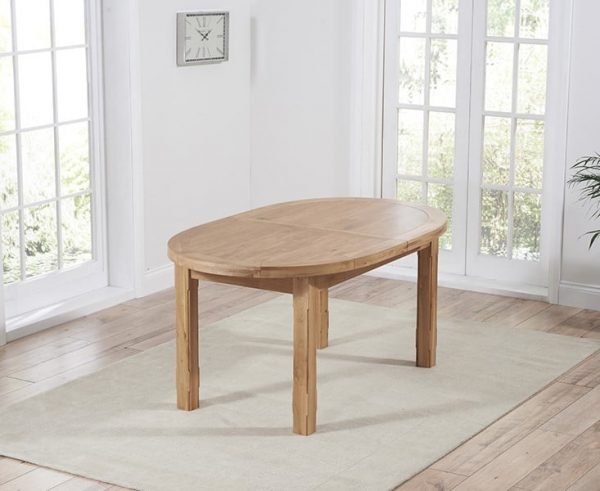 cheyenne oak oval extending dining table   pt41604 1