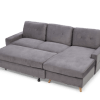 constance sofa bed grey 3186 flipped