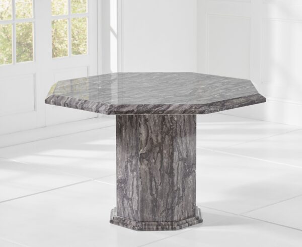 Coruna Octagonal Grey Dining Table