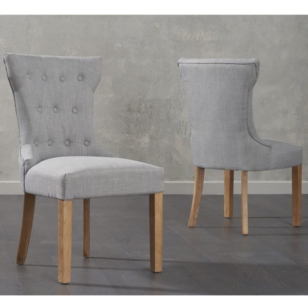 courtney grey fabric dining chairs   pt32602 1 1