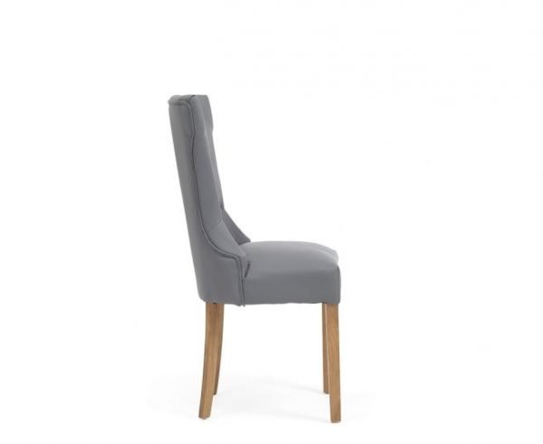courtney grey faux leather dining chairs   pt32604 6