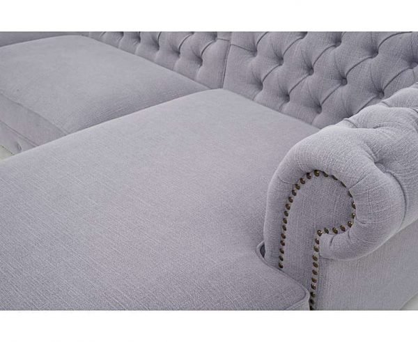 fiona grey linen chaise sofa white background 9 1