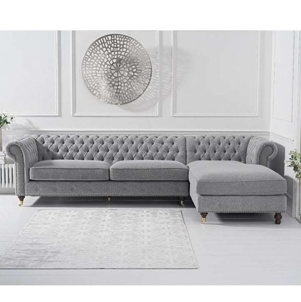fiona grey linen right facing chaise sofa   pt32949 wr2