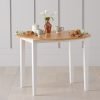 genovia dining table oak and white   pt36106 b  1 scaled