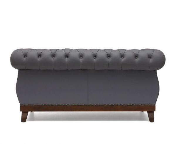 highgrove 2 seater grey leather sofa   pt28002 4