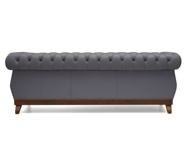 highgrove 3 seater grey leather sofa   pt28003 4