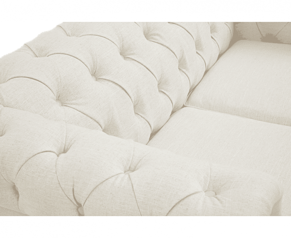 highgrove ivory linen 2 seater sofa  pt30231 wb7