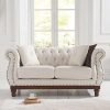 highgrove ivory linen 2 seater sofa  pt30231 wr1