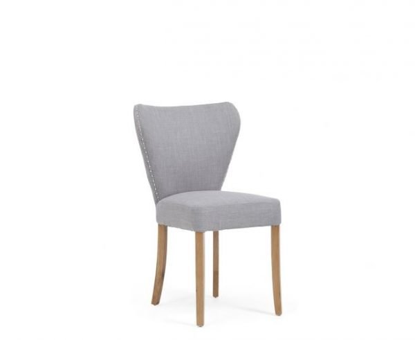 isabella grey fabric dining chairs   pt32605 5 1