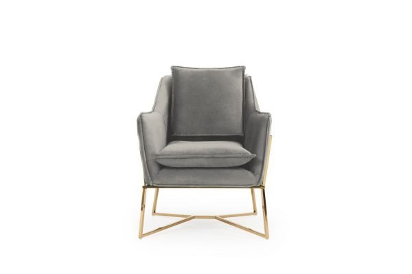 larna grey velvet accent chair   pt32277 wb1