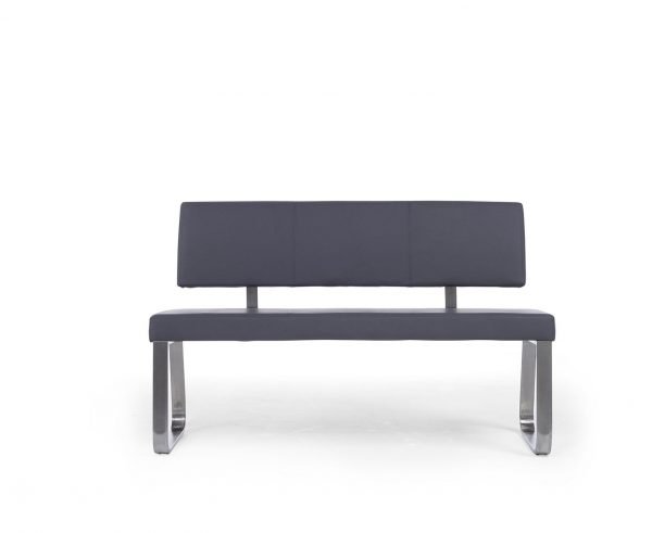 malibu large grey bench with back   pt32672 1