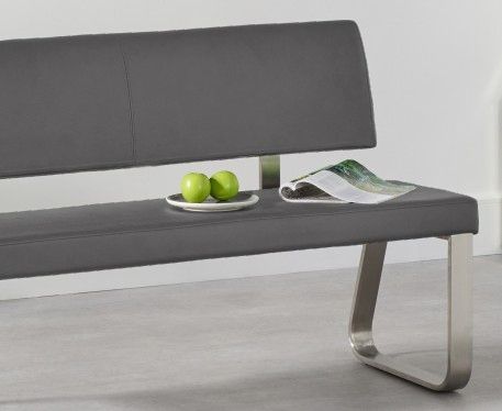 malibu medium grey bench with back   pt32675 1 1