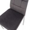 maria grey fabric dining chairs   pt32962 wr3