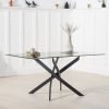 Marina 160cm Glass Dining Table
