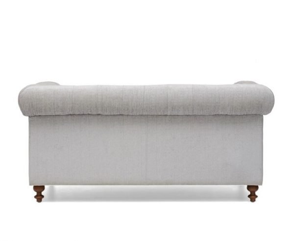 montrose 2 seater grey fabric sofa   pt28010 back