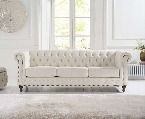 montrose ivory linen 3 seater sofa  pt30260 wr2