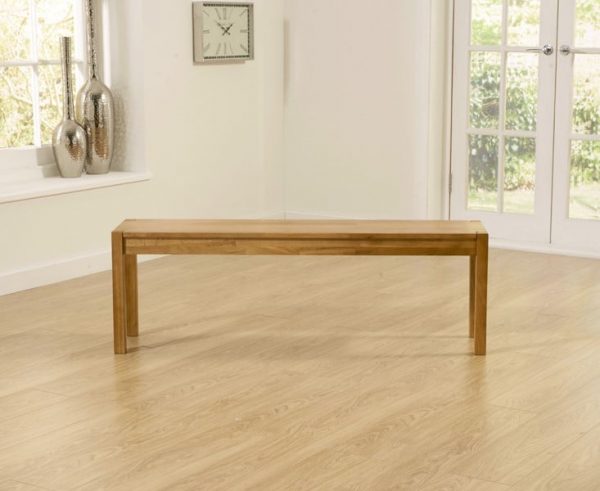 pt30150   promo   solid oak large bench to be used with 150cm table  1