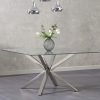 remus 140cm square glass dining table   pt32621 1