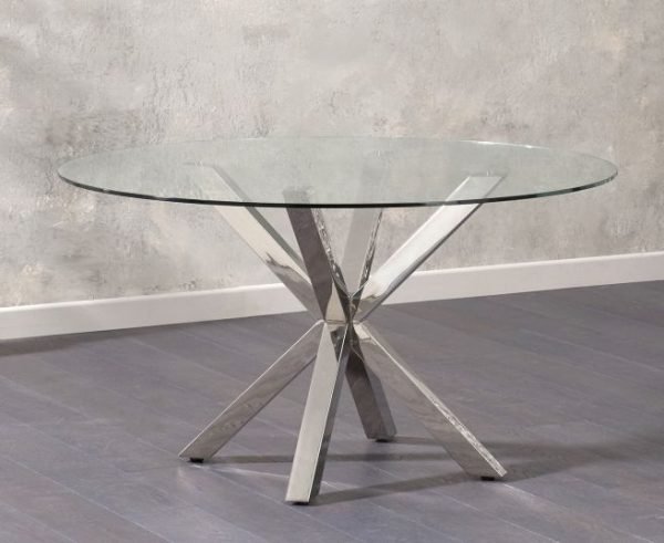 remus round glass dining table   pt32620 2