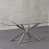 renato 200cm glass dining table   pt32623 1