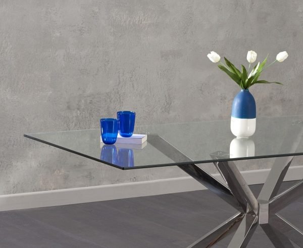 renato 200cm glass dining table   pt32623 3