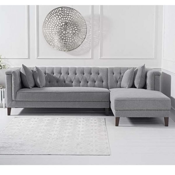 tino grey linen right facing chaise sofa  pt32917 wr3