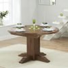 turin 125cm round extending dining table   pt41610 4 1
