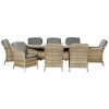 Royalcraft Wentworth 8 Seat Oval Imperial Dining Set
