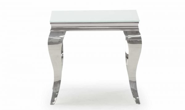 Louis Lamp Table - White