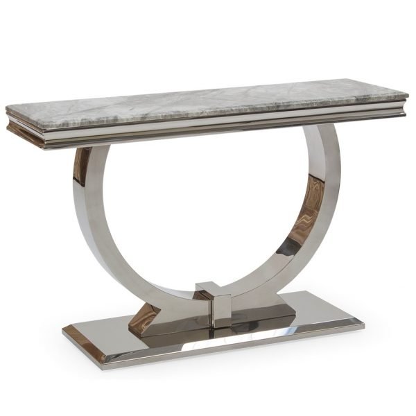 Arianna Console Table - Grey Low