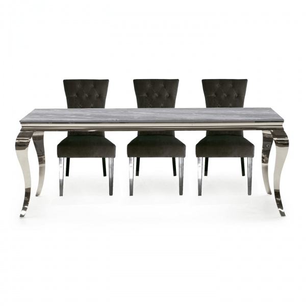 Fabien Dining Table – Grey 1600mm