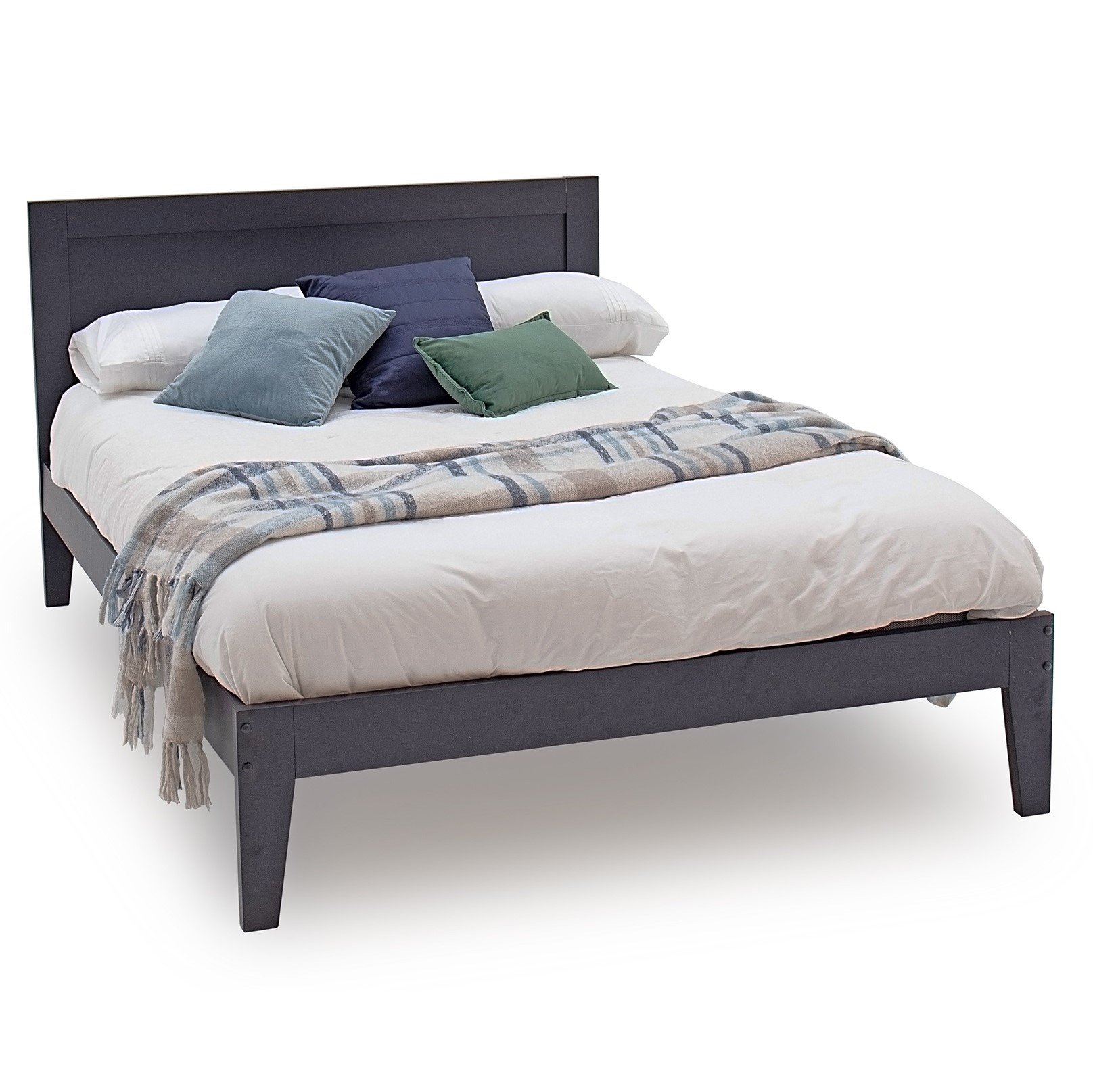 Luna Bed 5' Blue Only Oak Furniture Free UK Delivery
