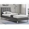 Lyra Fabric Bed - 3' - Charcoal
