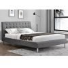 Lyra Fabric Bed - 5' - Charcoal