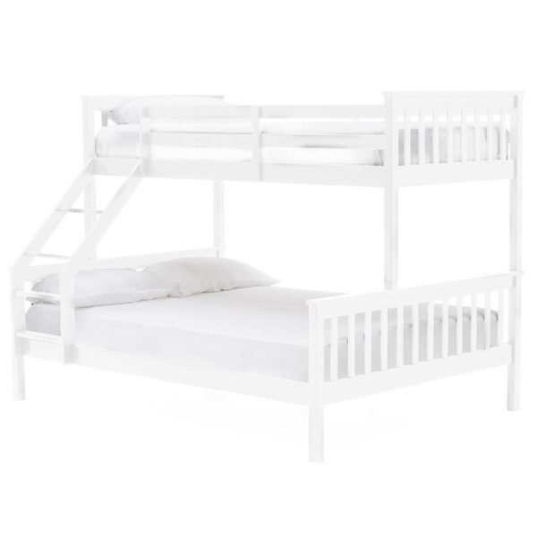 Salix Bunk Bed - 3' & 4'6 White