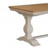 Winchester Dining Table Angle Detail