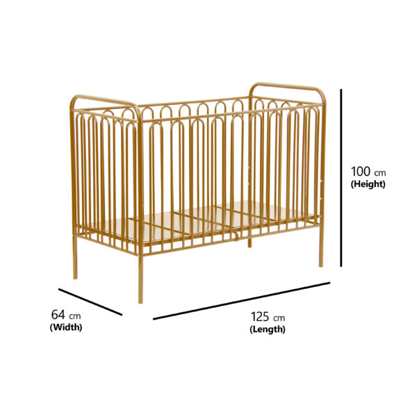 baby cot dimension