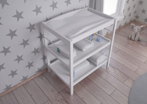 Kids Changing Table 1080 - White