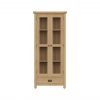 Carthorpe Oak Display Cabinet front scaled