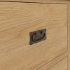 Carthorpe Oak Filing Cabinet handle scaled