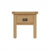 Carthorpe Oak Lamp Table front scaled